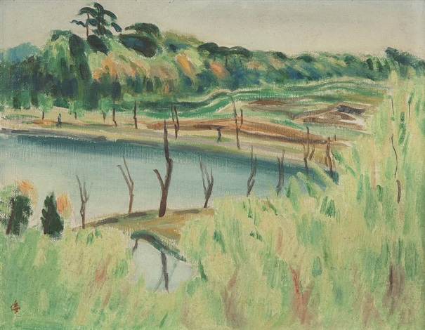風景 Landscape by Shizue Hayashi on artnet